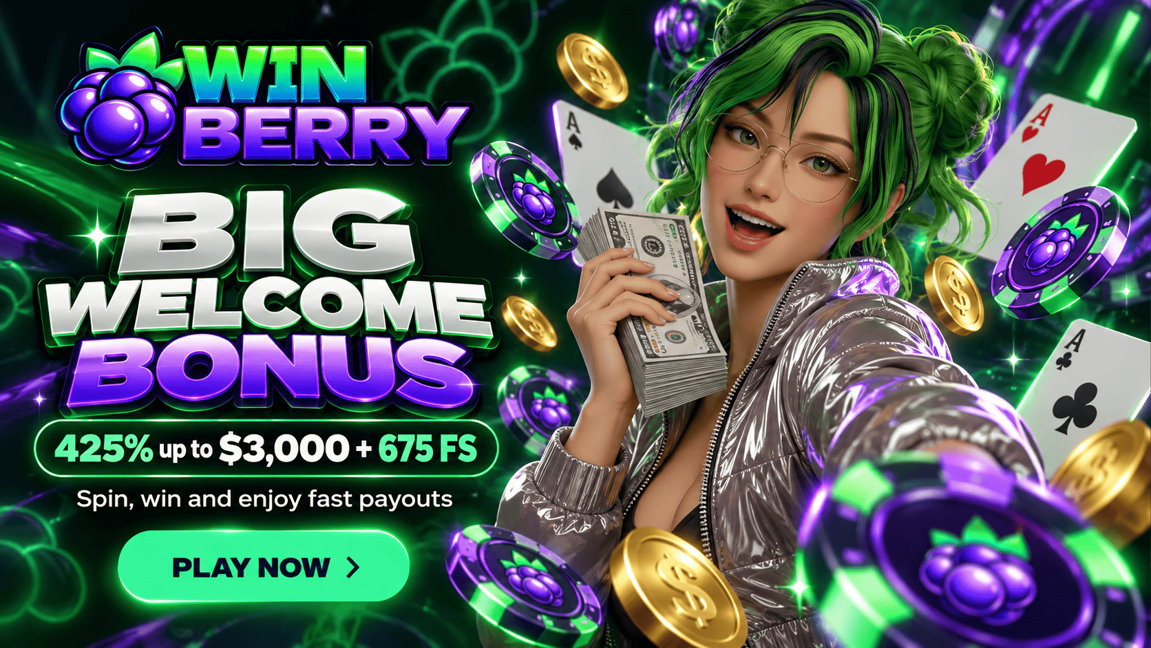 Winberry Casino Welcome Bonus